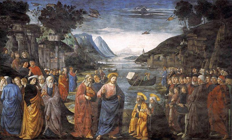 Domenico Ghirlandaio Calling of the Apostles oil painting picture